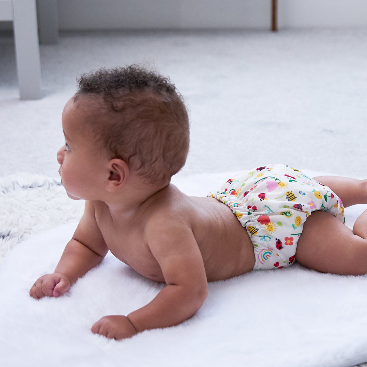 Revolutionary Reusable Nappy in Sunshine Friends