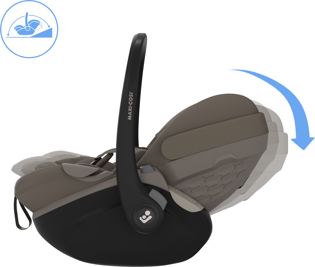 Maxi-Cosi Pebble Slide Pro & Familyfix Slide Pro - Oak Truffle