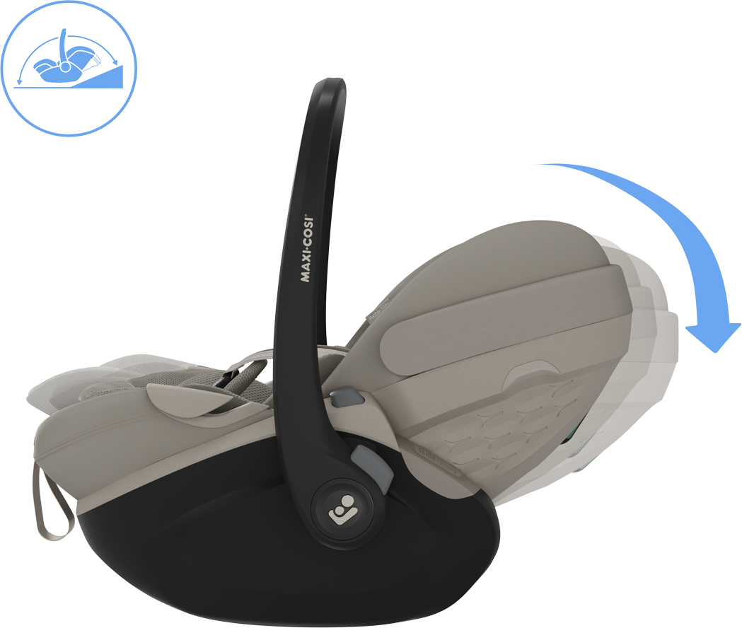Maxi-Cosi Pebble Slide Pro & Familyfix Slide Pro - Sapphire Sand