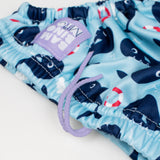 Reusable Swim Nappy in Blue Whale