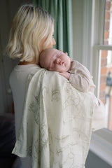 Woodland Large Swaddle Muslin