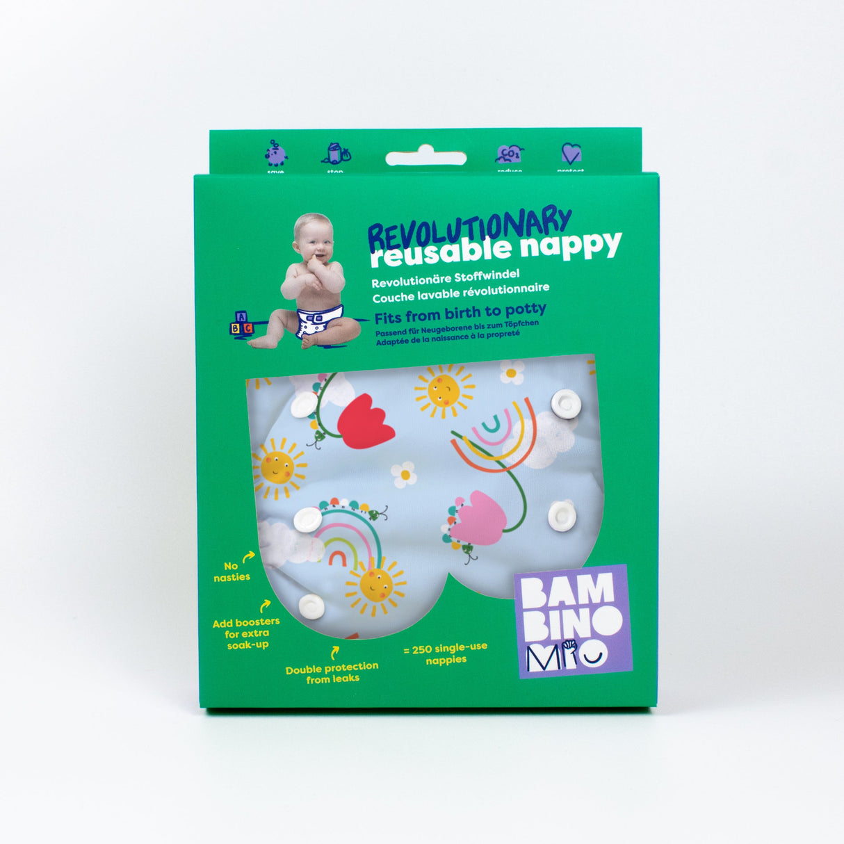 Revolutionary Reusable Nappy in Happy Days