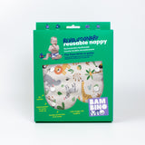 Revolutionary Reusable Nappy in Safari Squad
