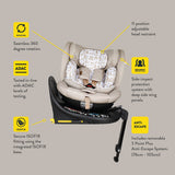 Cosatto All in All Extra i-Size 360 Car Seat - Camille