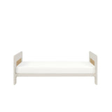 Tutti Bambini Essentials Alba Mini Cot Bed - White Sand/Distressed Oak
