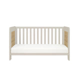 Tutti Bambini Essentials Alba Mini Cot Bed - White Sand/Distressed Oak