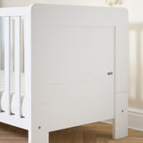 Tutti Bambini Essentials Alba Mini Cot Bed - White