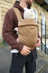 Velvet Baby Carrier - Almondine