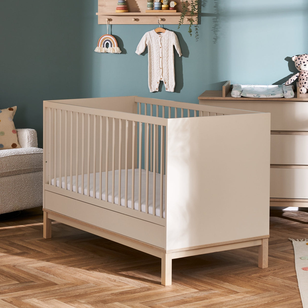 Obaby Astrid Cot Bed  - Satin