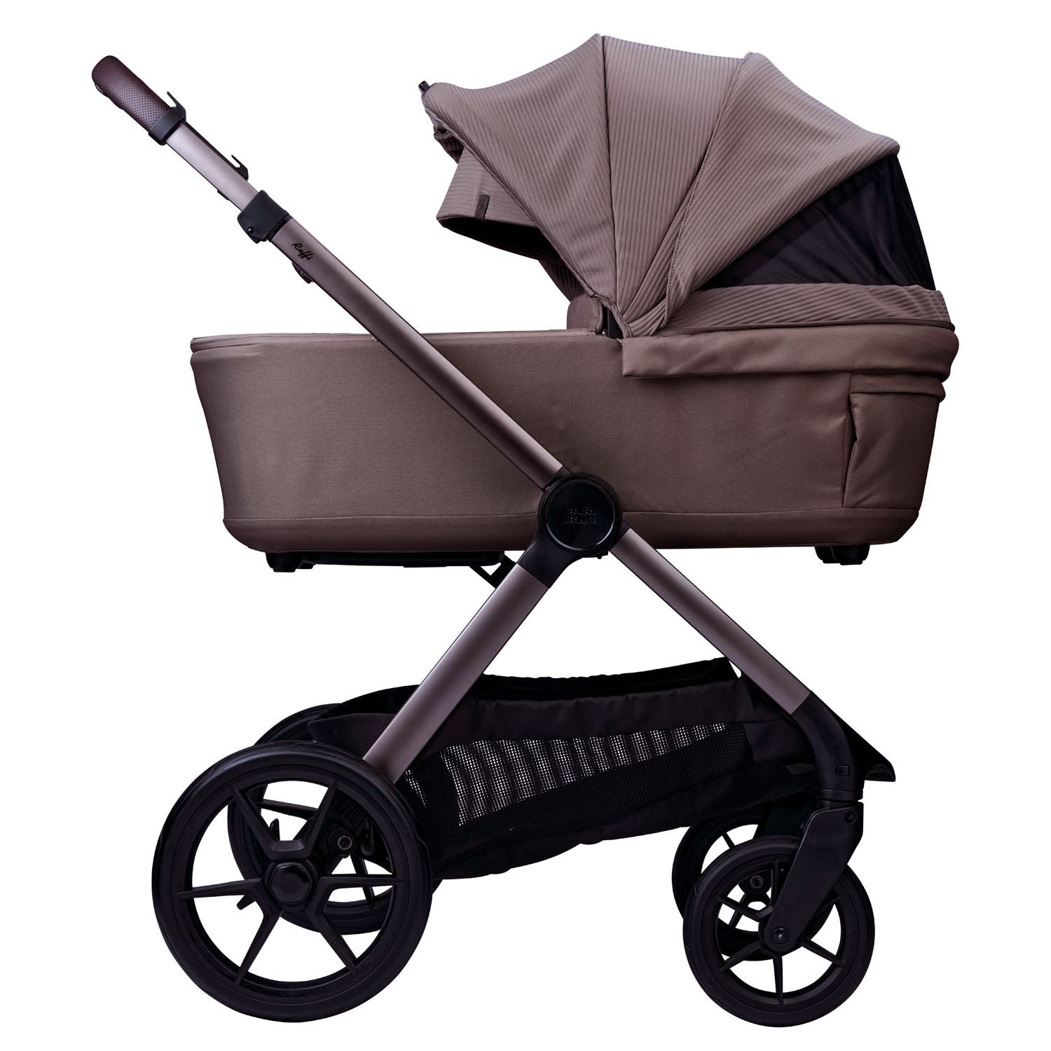 Bababing 16pc Raffi MK11 Home & Travel System Bundle with Spin Car Seat & Base - Minky