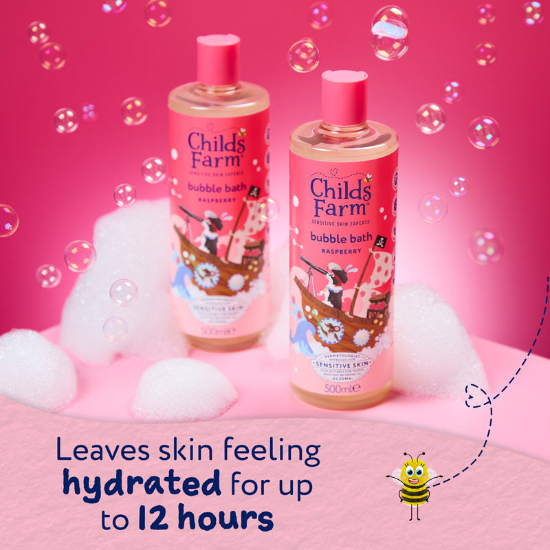 Child's Farm Bubble Bath Raspberry 500ml