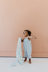 Copper Pearl Knitted Swaddle Blanket Whimsy