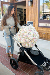 Copper Pearl Nursing & Car Seat Cover Olive