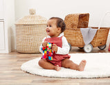 Elmer Plush Bean Rattle 12cm