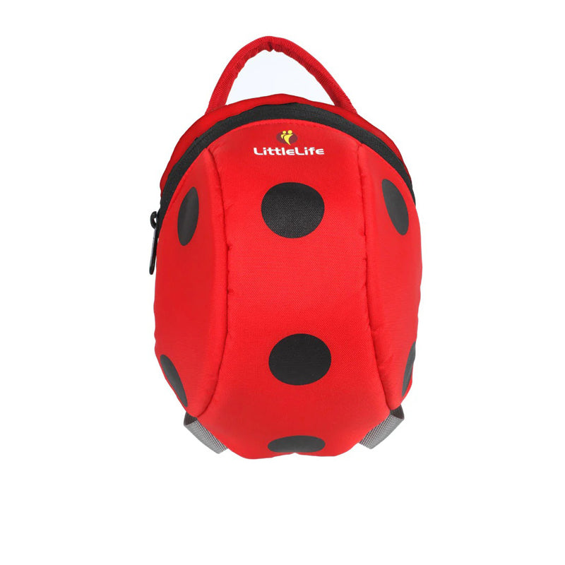 LittleLife Toddler Backpack With Rein Ladybird