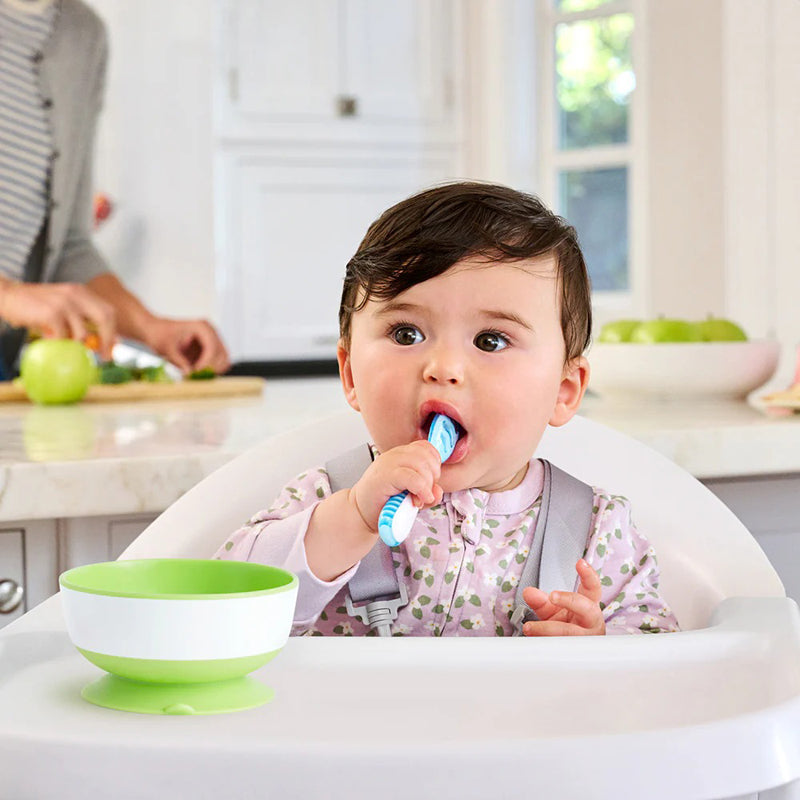 Munchkin Gentle Dip Multistage First Spoons Blue Green 3Pk