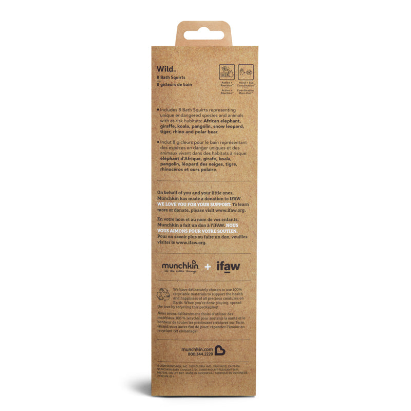 Munchkin Wildlove 8pk Squirts