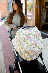 Copper Pearl Nursing & Car Seat Cover Olive