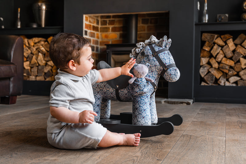 Little Bird Told Me Louie & Duke Rocking Horse 9m+