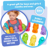 Tomy Toomies Hide & Squeak Egg Stackers