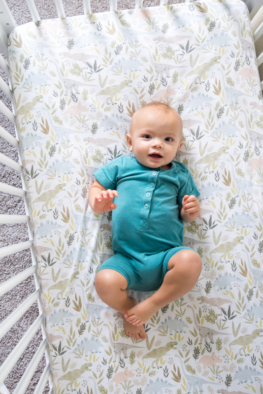 Copper Pearl Premium Elasticised Cot Sheet Rex