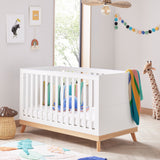 Babymore Mona Ultimate Nursery & Travel Bundle - White