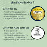 Mama Bamboo Sustainable Baby Wipes