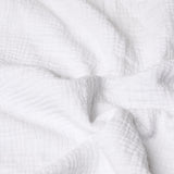 Obaby Muslin Fitted Sheet 140cm x 70cm - White