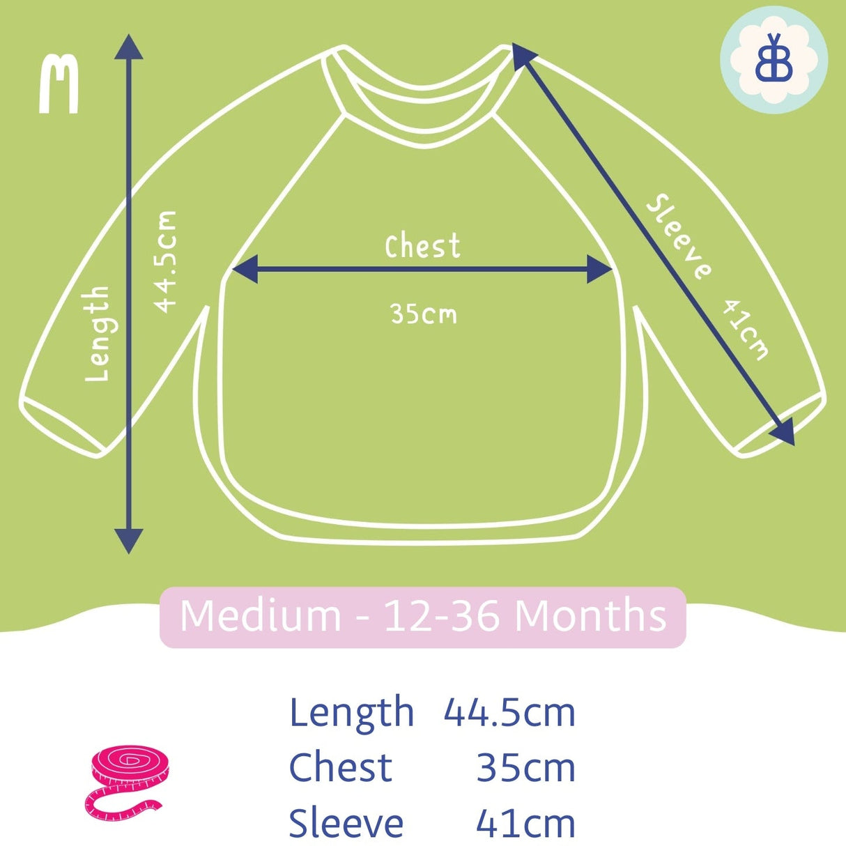 Long Sleeved Baby Bib - Vintage Circus