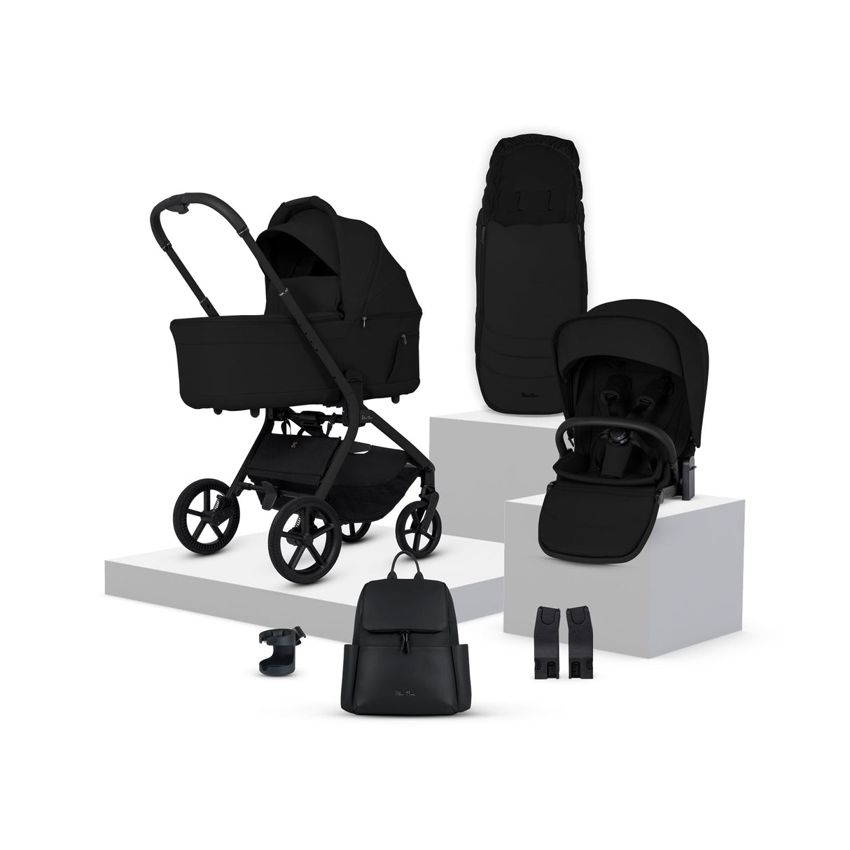 Silver Cross Breez Accessory Bundle - Onyx