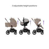 Silver Cross Breez Ultimate 360 Family Car Seat & Accessory Bundle - Champagne