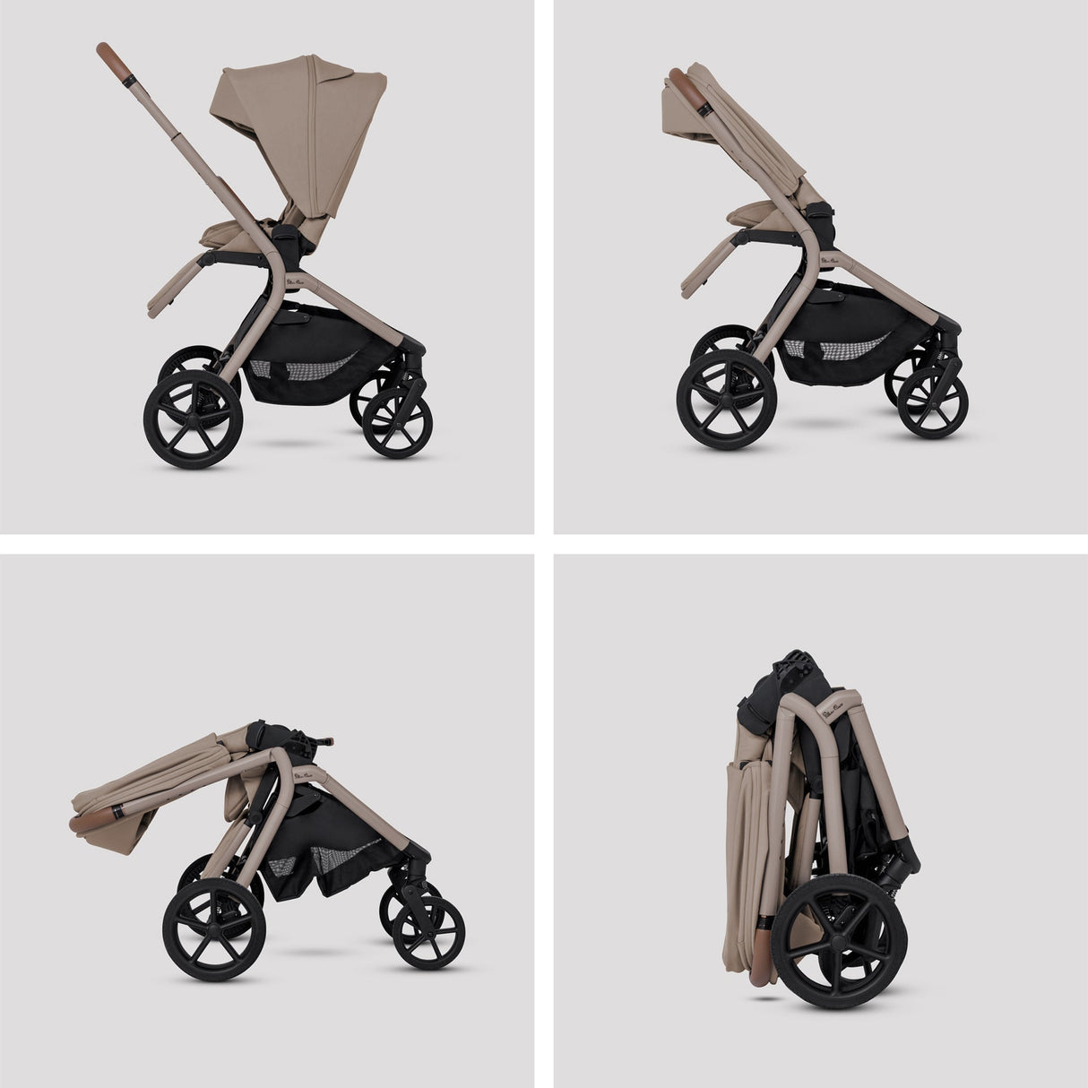 Silver Cross Breez Ultimate 360 Family Car Seat & Accessory Bundle - Champagne