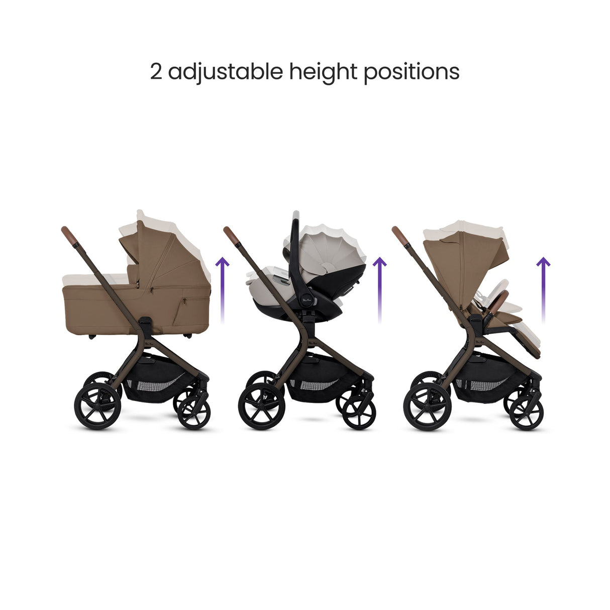 Silver Cross Breez Ultimate 360 Family Car Seat & Accessory Bundle - Maple