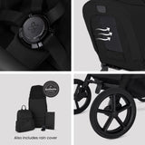 Silver Cross Breez Ultimate 360 Family Car Seat & Accessory Bundle - Onyx