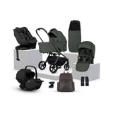 Silver Cross Breez Ultimate 360 Family Car Seat & Accessory Bundle - Pewter