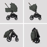Silver Cross Breez Ultimate 360 Family Car Seat & Accessory Bundle - Pewter