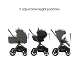 Silver Cross Breez Ultimate 360 Family Car Seat & Accessory Bundle - Pewter