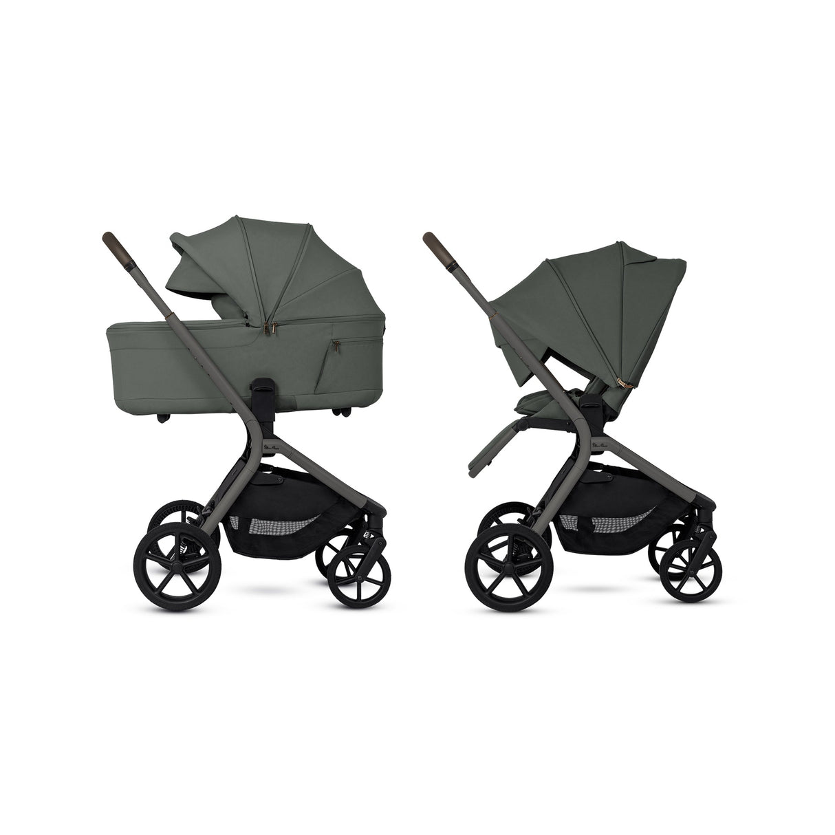 Silver Cross Breez Ultimate 360 Family Car Seat & Accessory Bundle - Pewter