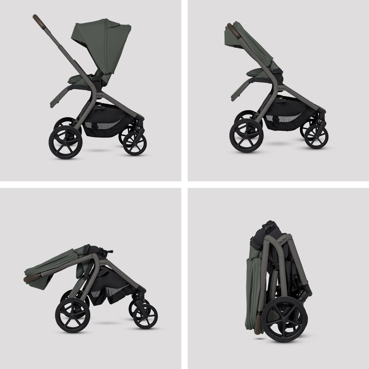 Silver Cross Breez Ultimate 360 Family Car Seat & Accessory Bundle - Pewter