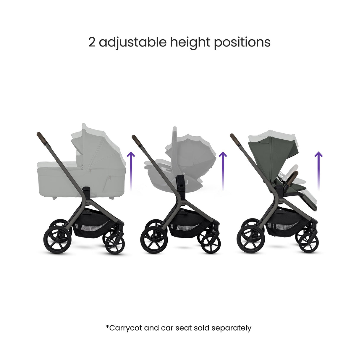 Silver Cross Breez Stroller - Pewter
