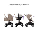 Silver Cross Breez Ultimate 360 Car Seat Bundle - Champagne