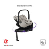 Silver Cross Breez Ultimate 360 Car Seat Bundle - Maple