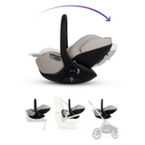 Silver Cross Breez Ultimate 360 Car Seat Bundle - Maple