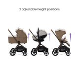 Silver Cross Breez Ultimate Cybex Cloud T & 360 Base Bundle - Maple