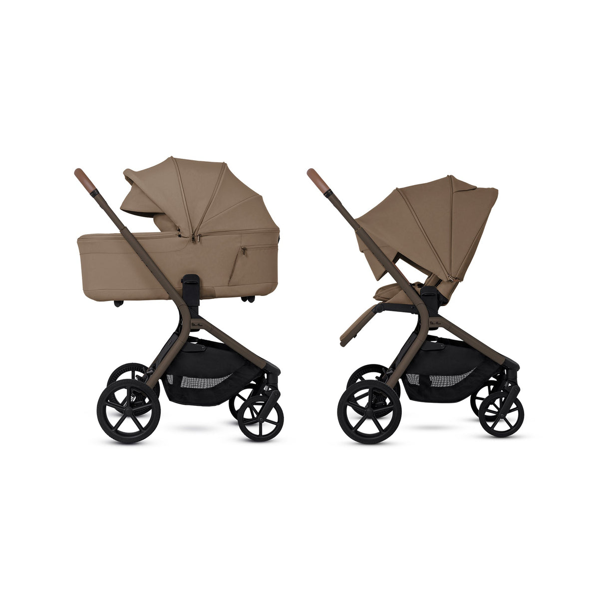 Silver Cross Breez Ultimate Cybex Cloud T & 360 Base Bundle - Maple