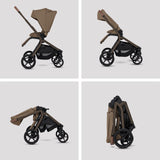 Silver Cross Breez Ultimate Cybex Cloud T & 360 Base Bundle - Maple