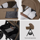 Silver Cross Breez Ultimate Cybex Cloud T & 360 Base Bundle - Maple