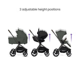 Silver Cross Breez Ultimate 360 Car Seat Bundle - Pewter