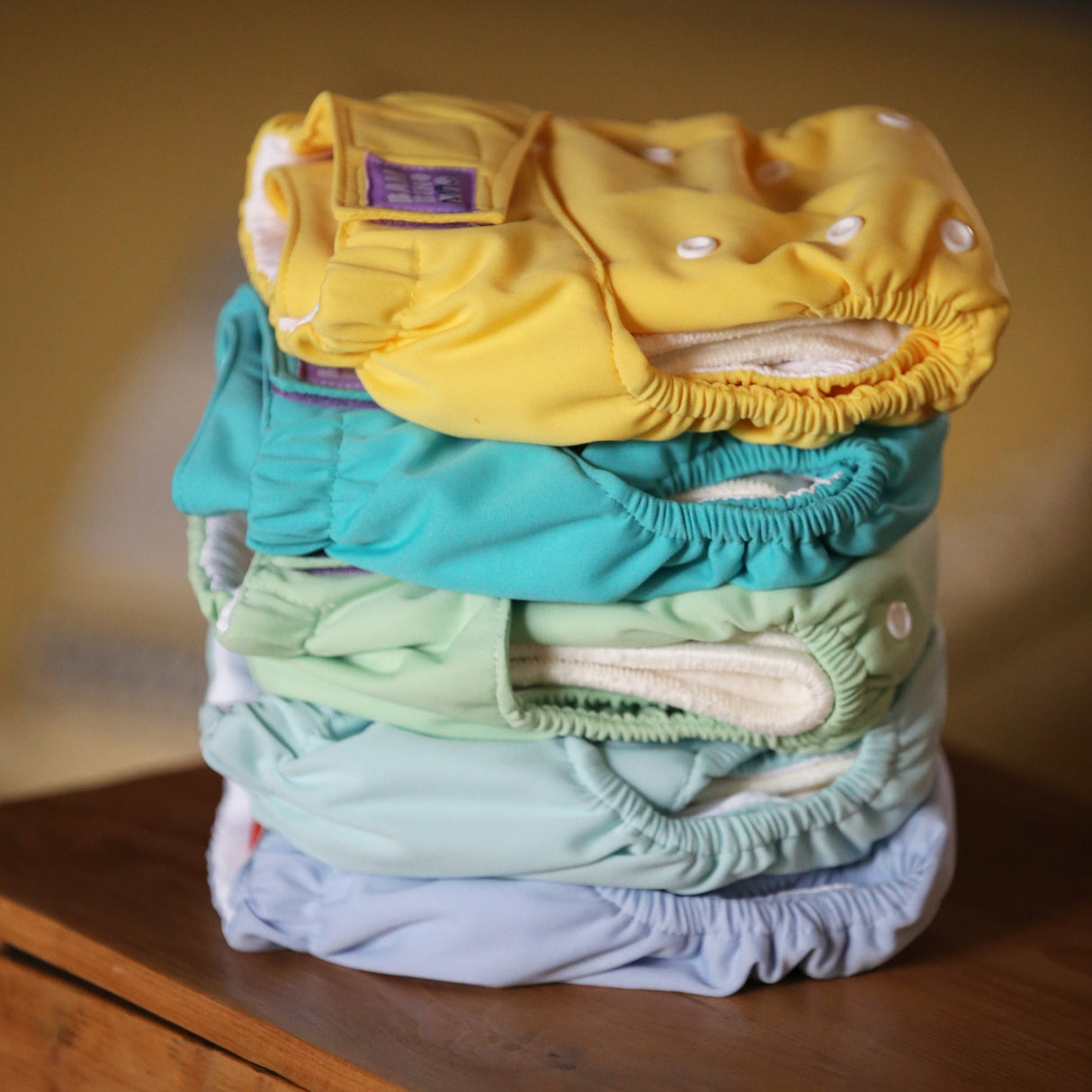 The Essentials Reusable Nappy Bundle in Garden Party