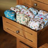 The Essentials Reusable Nappy Bundle in Wild Life